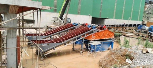 泉州振邦環(huán)保案例 時產(chǎn)千噸級的骨料水洗生產(chǎn)線已正式投入運(yùn)營